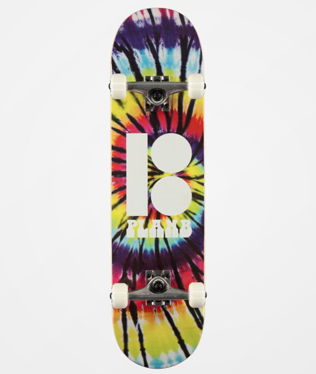 Plan B Team Spiral 8.0" Skateboard Complete